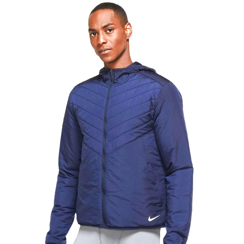 Nike Men's Sports Running Aerolayer Lightweight Jacket Navy DJ0569-437