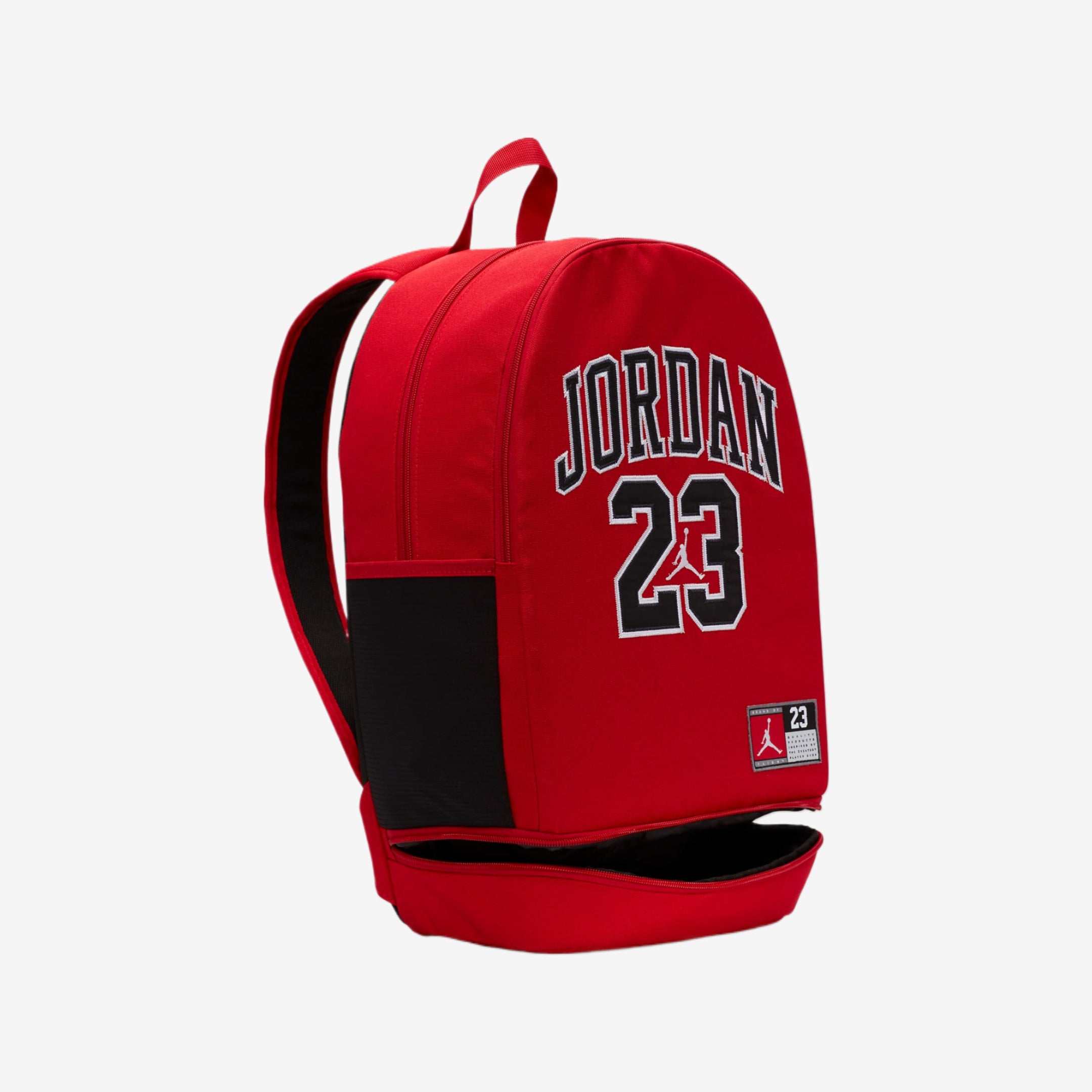 Nike Jordan Jersey Backpack FQ0951-611 19.5"H x 12.25"L x 7"D  Gym Red