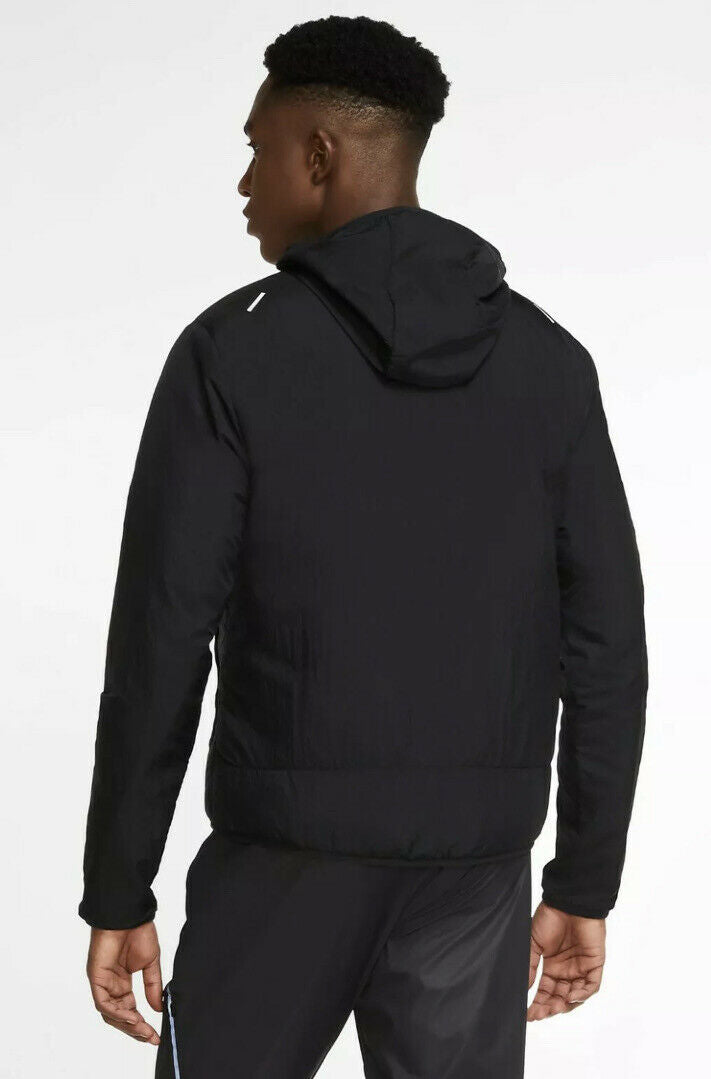 Nike Men's Sports Running Aerolayer Hoodie Jacket Black DJ0569-010